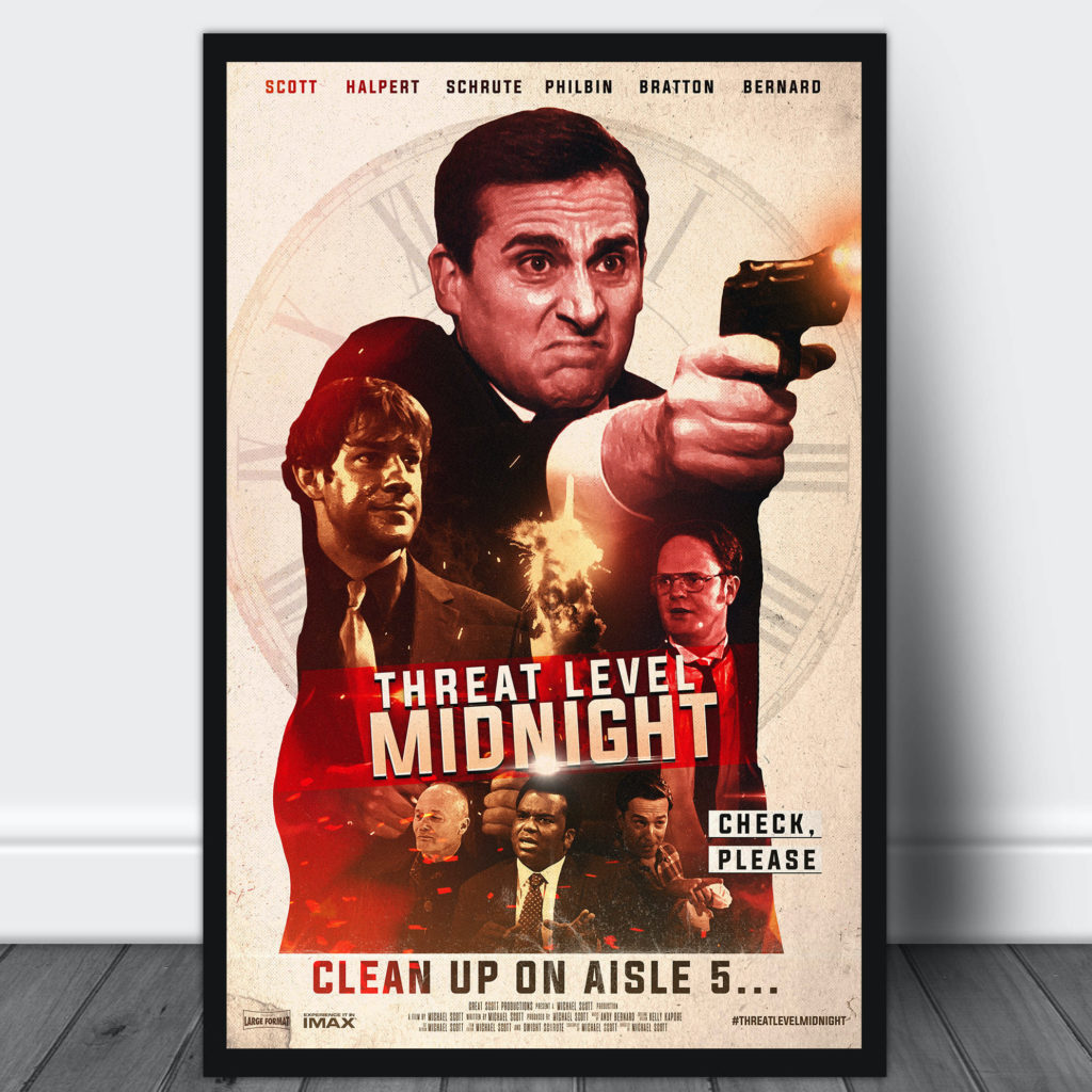 threat level midnight movie poster