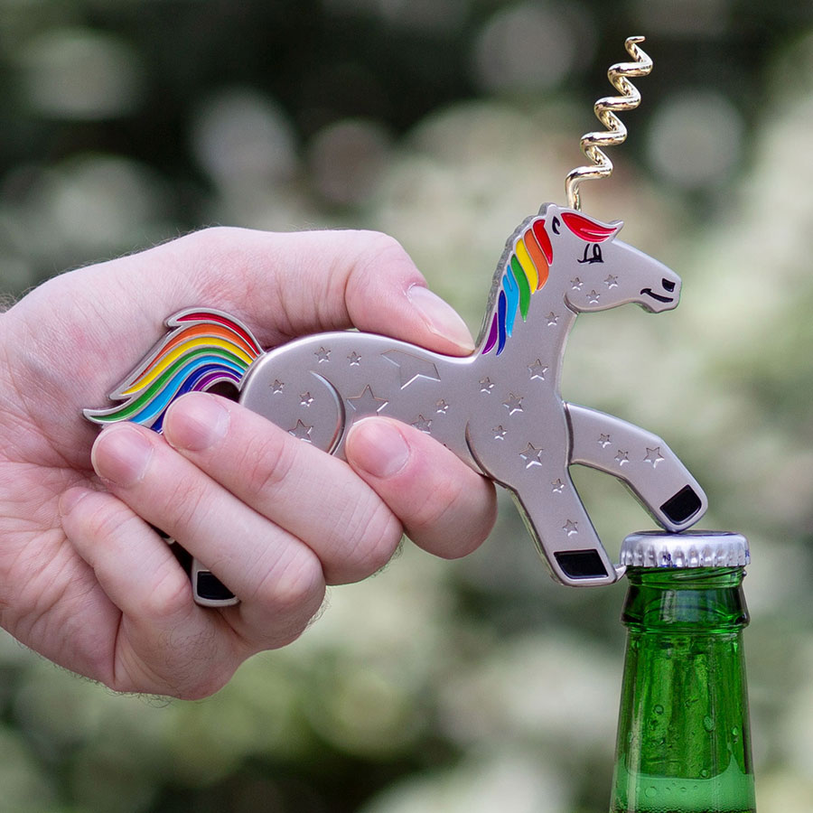 unicork unicorn bottle opener corkscrew